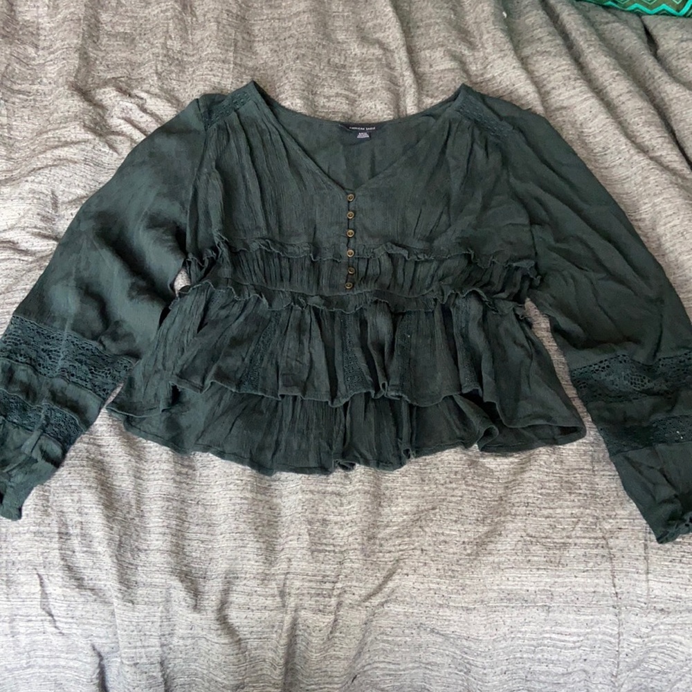 AE Crop Blouse